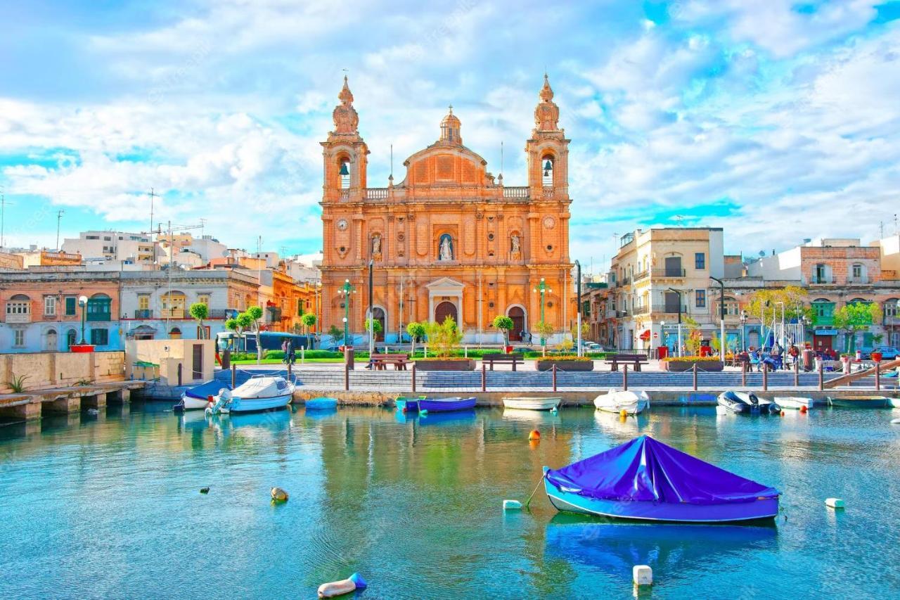 The Green Apartment - Central Malta - 2 Bed 2 Bath, 82Sqm Msida Exteriör bild